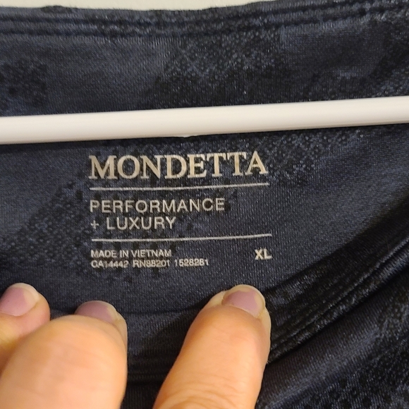 Mondetta Performance Leggings in Dark Gray Size XL - Picture 2 of 6